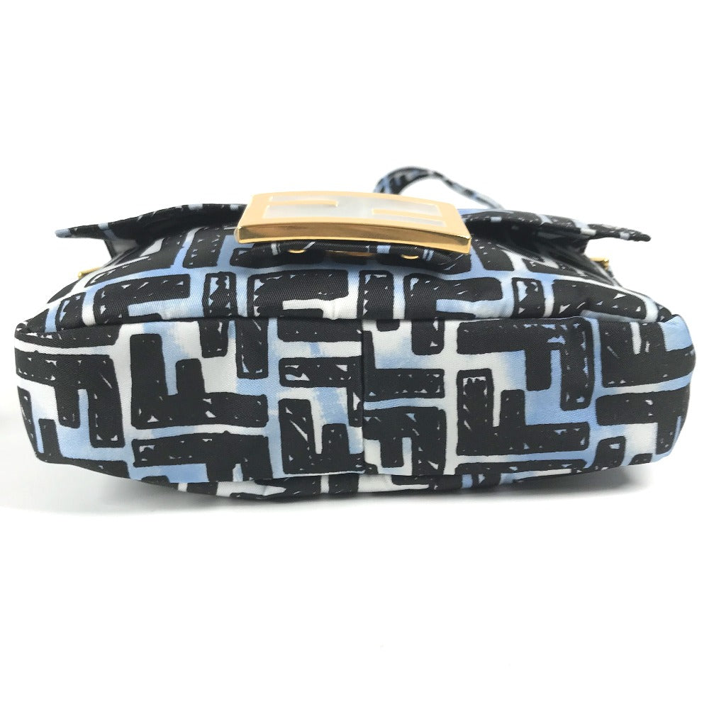 FENDI – Zucca Baguette Mini Joshua Vides Collaboration – 2020 – 100% Authentic Pre-Owned ✨Near New