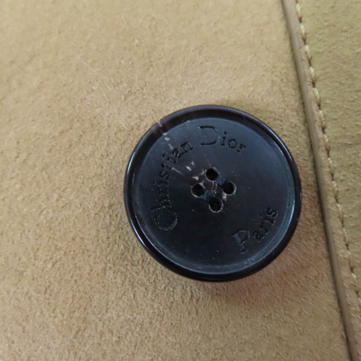 Christian Dior – Mouton Jacket – Beige Lambskin Shearling –