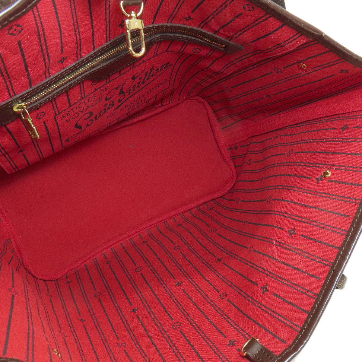 Louis Vuitton Neverfull                                      MM Damier Ebene