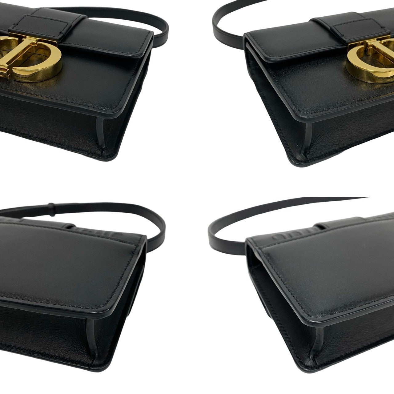 Christian Dior Montaigne Logo Metal by Maria Grazia Chiuri 2020s – 100% Authentic Pre-Owned Condition