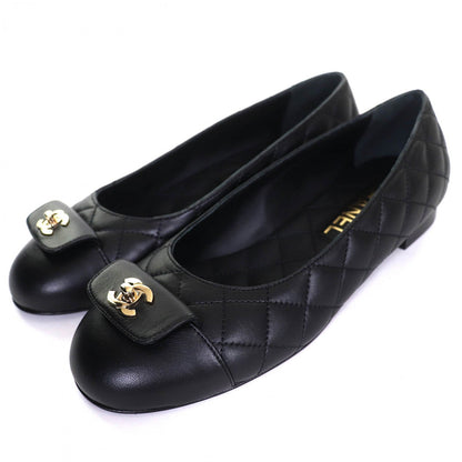 CHANEL Ballerinas Black Leather – Size 36 – Fall/Winter 2024 (Boutique) collection from CHANEL. – 100% Authentic Pre-Owned Fall/Winter 2024 S Rank ✨Like New✨