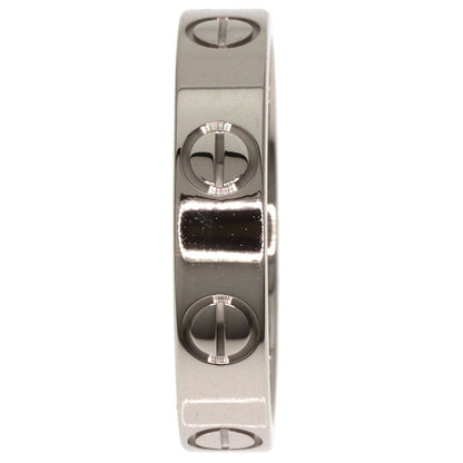 Cartier Mini Love Ring K18 White Gold #47 1969 by Aldo Cipullo 100% Authentic ✨ Gently Used Pre-Owned Condition