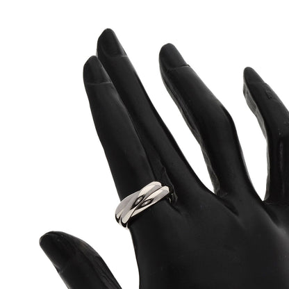 CARTIER – Trinity Ring #52 – 18K White Gold – Women – 100% Authentic ✨Excellent Pre-Owned Condition