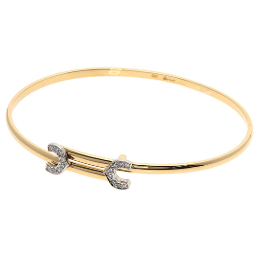 Cartier Bracelet – Vintage 2C Diamond – 18K Yellow Gold