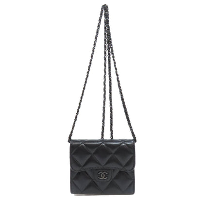 CHANEL – Bifold Wallet – Chain Wallet Matelassée– Karl Lagerfeld – 2017 – 100% Authentic Pre-Owned ✨Priced Right