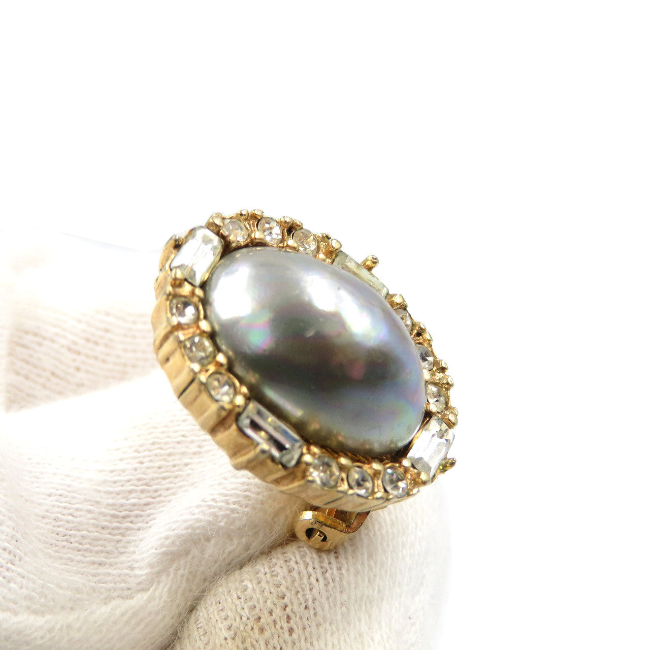 Christian Dior       Clip-On Earrings 
Circa 1980 Made in Germany 100% Authentic ✨Pristine Pre-Owned Vintage Condition