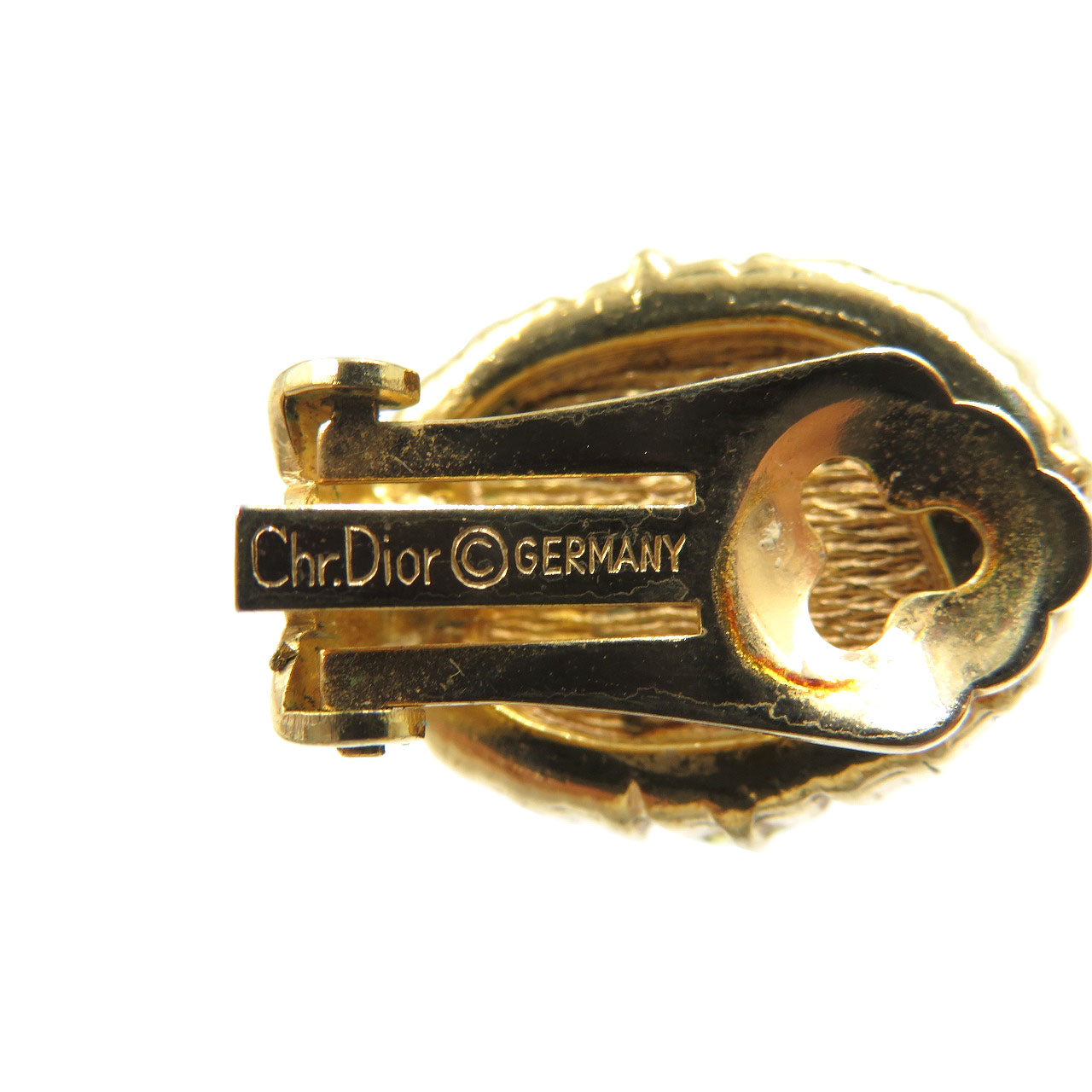 Christian Dior       Clip-On Earrings 
Circa 1980 Made in Germany 100% Authentic ✨Pristine Pre-Owned Vintage Condition