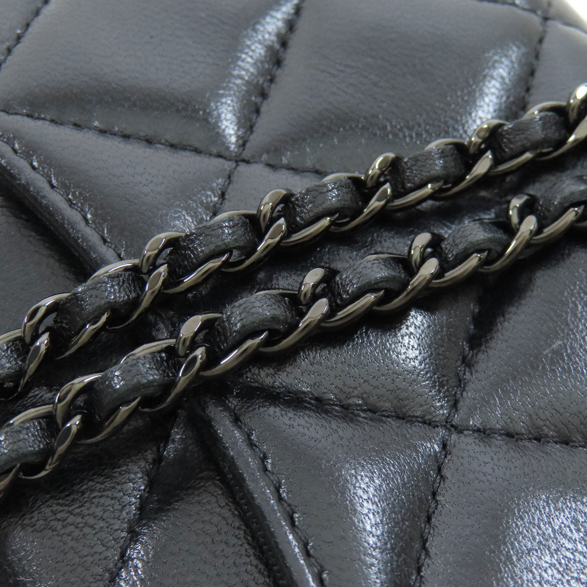 CHANEL – Bifold Wallet – Chain Wallet Matelassée– Karl Lagerfeld – 2017 – 100% Authentic Pre-Owned ✨Priced Right