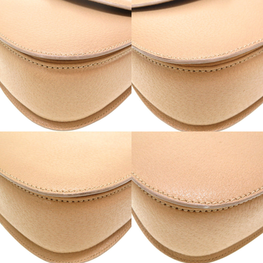 GUCCI Bamboo 2WAY Bag in Beige Leather & Bamboo – Frida Giannini Era – 100% Authentic ✨Very Good Pre-Owned