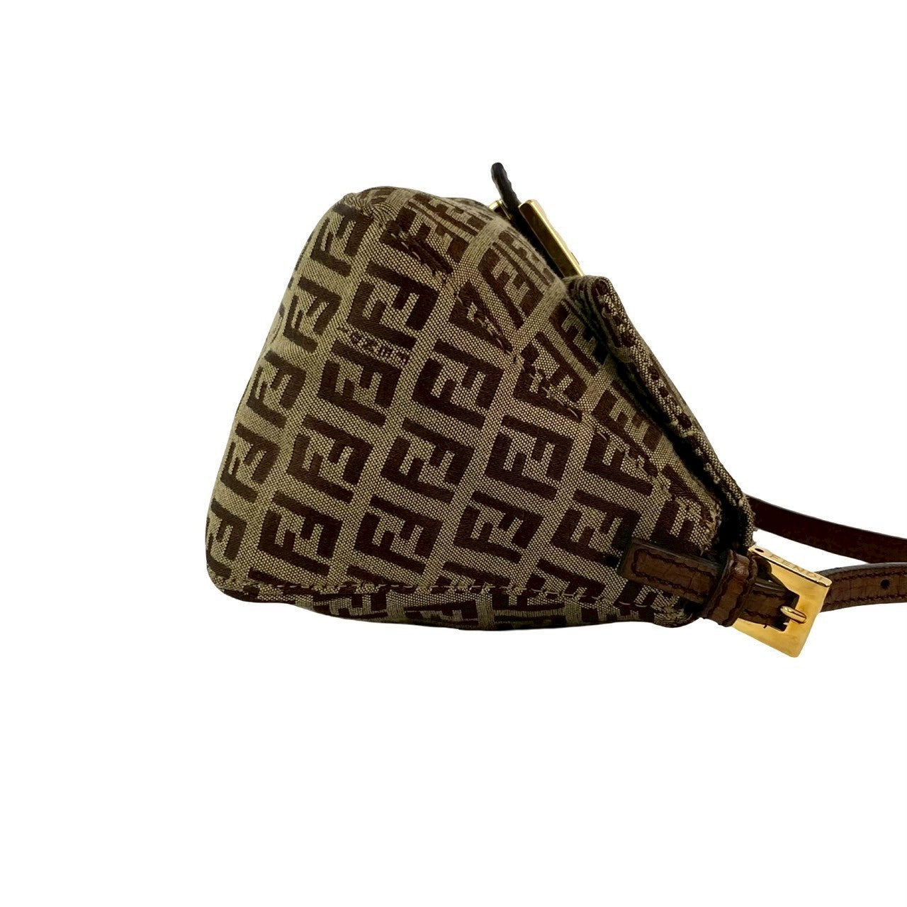 FENDI Mamma Bucket Zucchino FF Pattern by Silvia Venturini Fendi Early 2000s 100% Authentic      Pre-Owned ✨