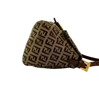 FENDI Mamma Bucket Zucchino FF Pattern by Silvia Venturini Fendi Early 2000s 100% Authentic      Pre-Owned ✨