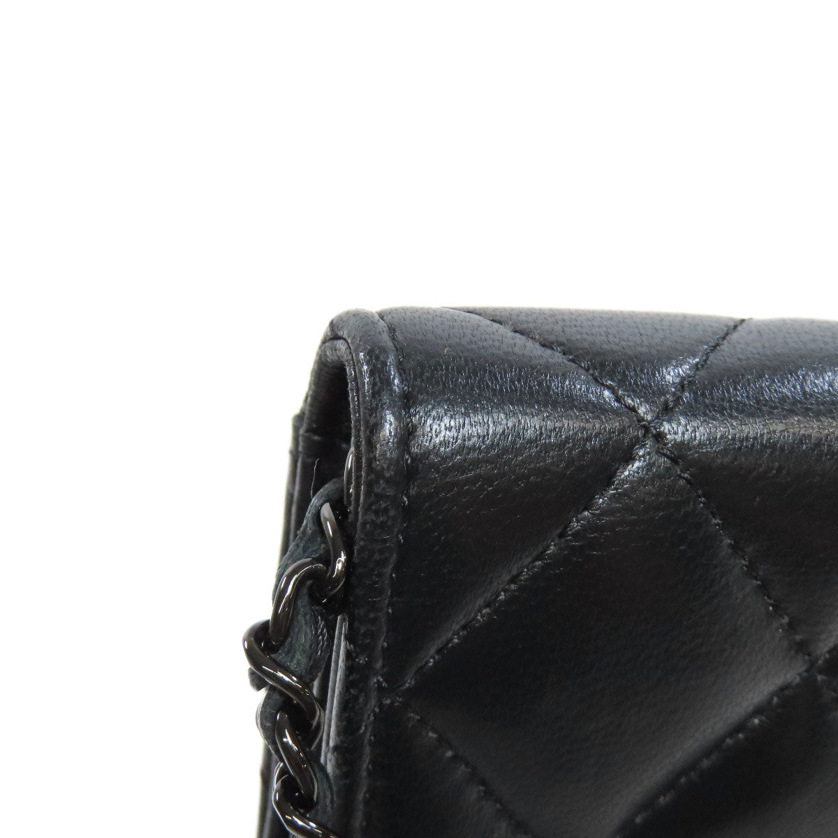 CHANEL – Bifold Wallet – Chain Wallet Matelassée– Karl Lagerfeld – 2017 – 100% Authentic Pre-Owned ✨Priced Right