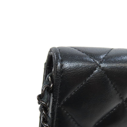 CHANEL – Bifold Wallet – Chain Wallet Matelassée– Karl Lagerfeld – 2017 – 100% Authentic Pre-Owned ✨Priced Right