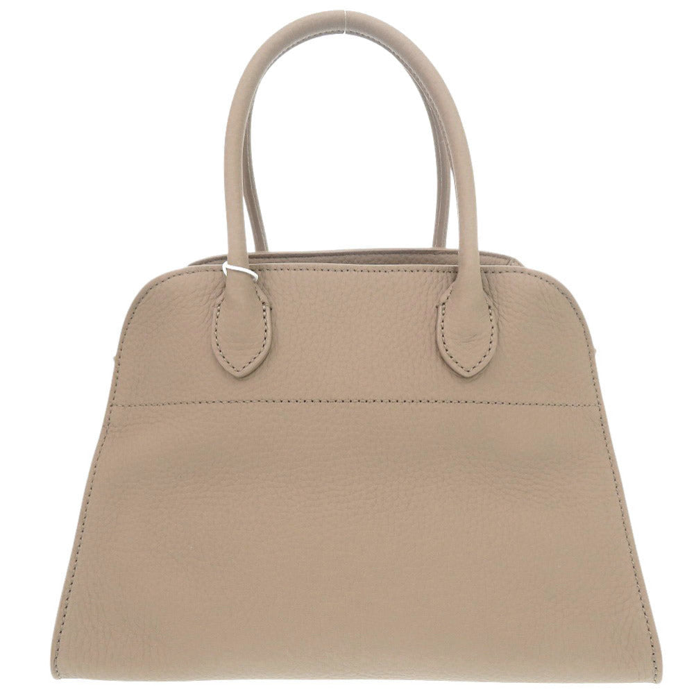 THE ROW – Handbag – Soft Margaux 10 – Dark Taupe – 2-Way – Mary-Kate & Ashley Olsen – Current Collection (2024–2025) – 100% Authentic Pre-Owned ✨