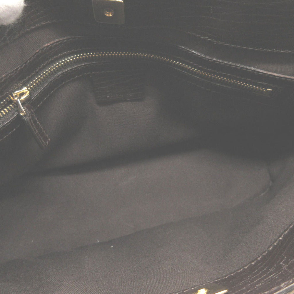 GUCCI Sherry Handbag in GG Canvas and Leather – 100% Authentic Pre-Owned Circa Early 2000s byTom Ford Era ✨Very Good