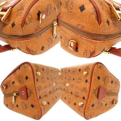 MCM – 2-Way Mini Boston Duffel Bag – PVC Coated Canvas – Michael Cromer – 2016 – 100% Authentic Pre-Owned