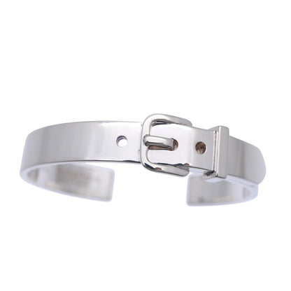 Hermès Boucle Cellier Bangle in Silver925 – Designed by Pierre Hardy, 2010s, 100% Authentic Pre-Owned✨ Excellent/Like-New