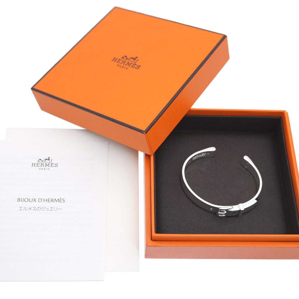 Hermès Boucle Cellier Bangle in Silver925 – Designed by Pierre Hardy, 2010s, 100% Authentic Pre-Owned✨ Excellent/Like-New