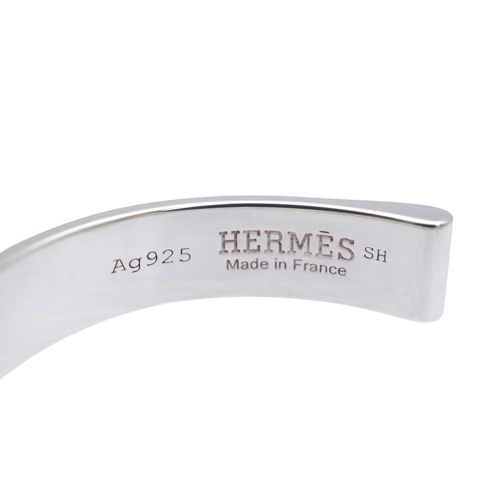 Hermès Boucle Cellier Bangle in Silver925 – Designed by Pierre Hardy, 2010s, 100% Authentic Pre-Owned✨ Excellent/Like-New