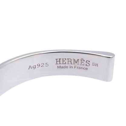 Hermès Boucle Cellier Bangle in Silver925 – Designed by Pierre Hardy, 2010s, 100% Authentic Pre-Owned✨ Excellent/Like-New