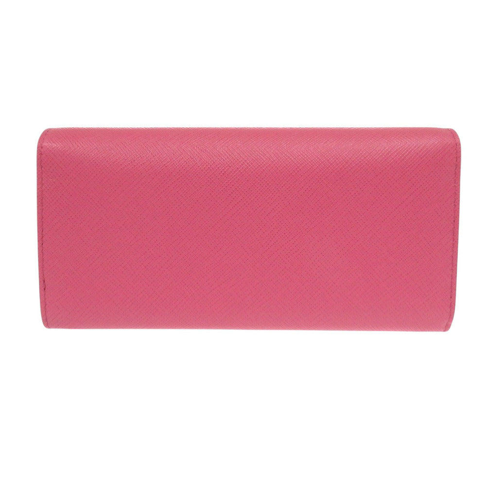 Prada – Chain Wallet – 1DH002 – Leather – Pink Peonia – Introduced Early 2010s by Miuccia Prada – 100% Authentic Pre-Owned ✨Pristine, Like-New✨