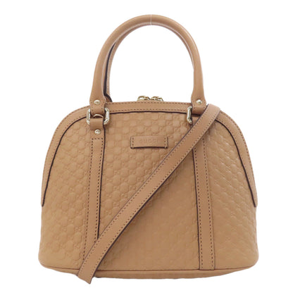GUCCI GG Signature Microssima 2-Way  Detachable shoulder strap Italy 100% Authentic Pre-Owned AB+ Rank ✨Very Good ✨