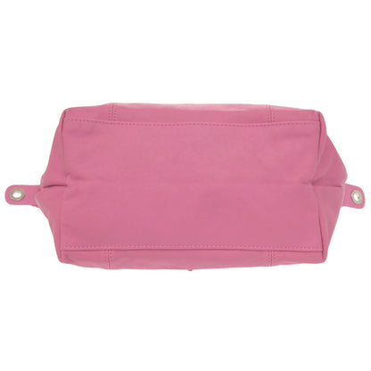 LONGCHAMP – Le Pliage Cuir 2-Way Folding Handbag – Pink Leather – 100% Authentic ✨Excellent Pre-Owned