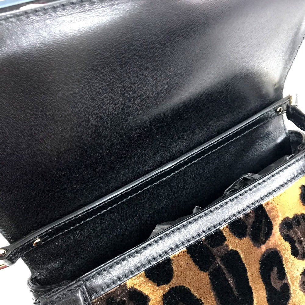 DOLCE & GABBANA – Leopard Flower Rock Metal by Domenico Dolce & Stefano Gabbana – 2010s –– 100% Authentic Pre-Owned