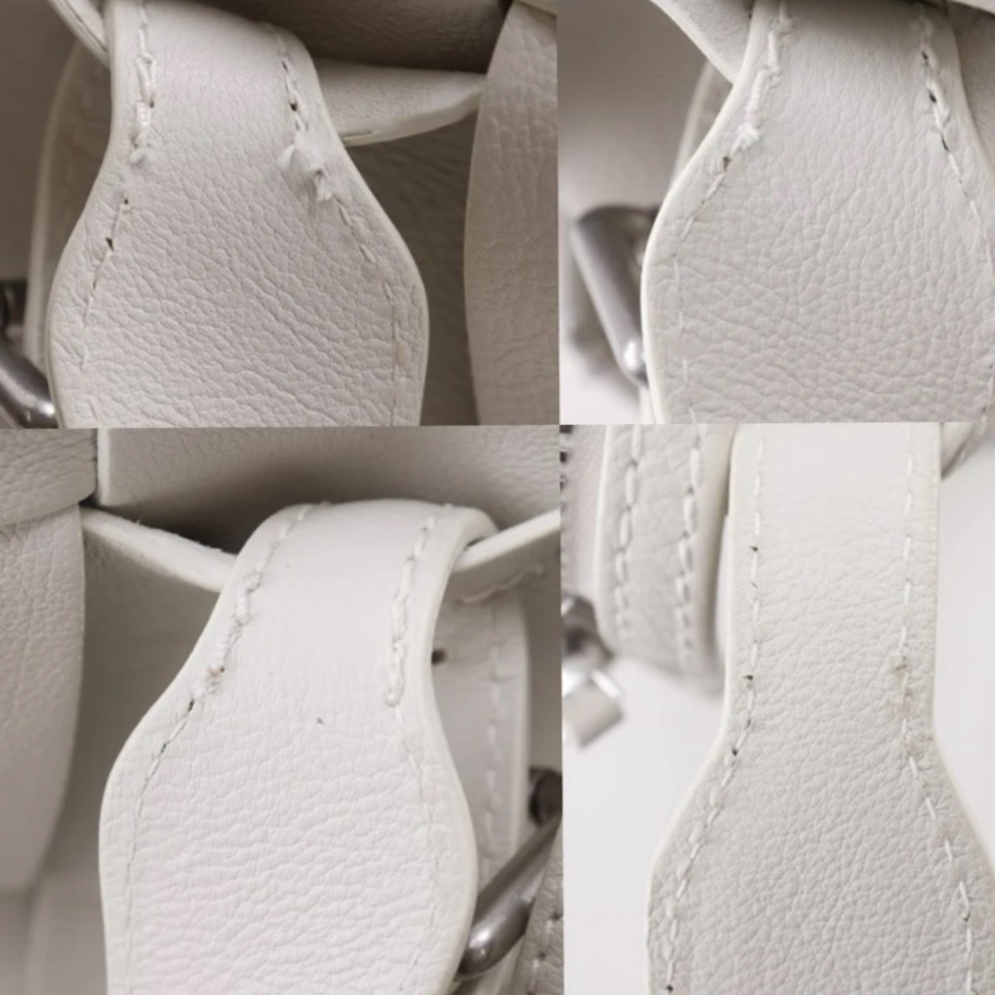 Bottega Veneta Arco Tool Bag Off-White Calfskin Leather –Previously Owned