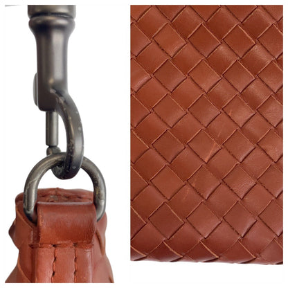 Bottega Veneta 
Intrecciato Leather Brown Gunmetal – Tomas Maier Era – Mid-2010s – 100% Authentic ✨Excellent pre-owned Condition