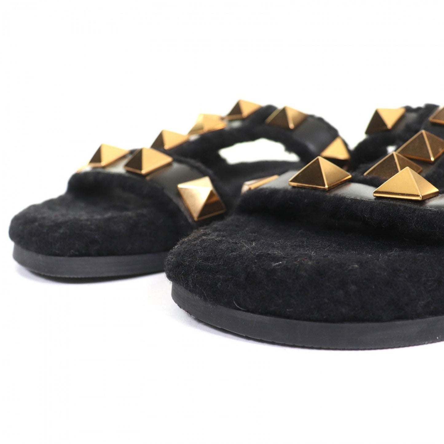 VALENTINO GARAVANI – Sandals – Leather Black – Pierpaolo Piccioli – 2021 – Size 39 – 100% Authentic SA Rank ✨ Excellent Pre-Owned