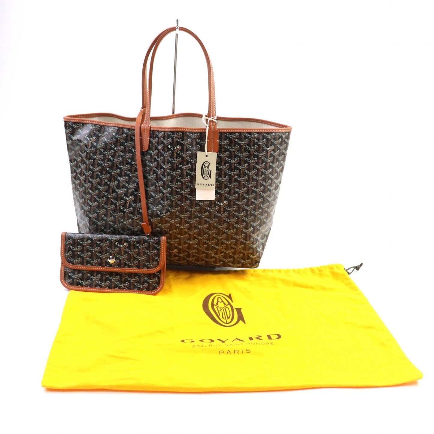 GOYARD – Saint Louis PM Tote – Brown Goyardine – Edmond Goyard – Introduced 1930 – 100% Authentic Pre-Owned
✨PRISTINE CONDITION