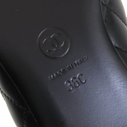CHANEL Ballerinas Black Leather – Size 36 – Fall/Winter 2024 (Boutique) collection from CHANEL. – 100% Authentic Pre-Owned Fall/Winter 2024 S Rank ✨Like New✨