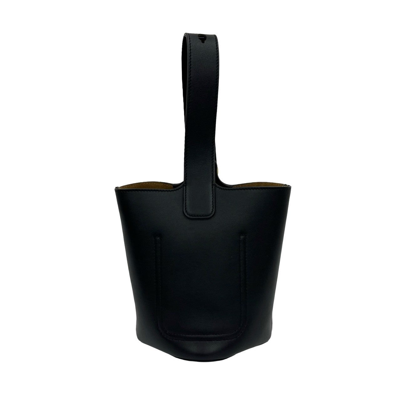 LOEWE – Pebble Bucket Mini – Anagram Logo Metal – Jonathan Anderson – 2022 – 100% Authentic Pre-Owned SA Rank            ✨Near-mint✨