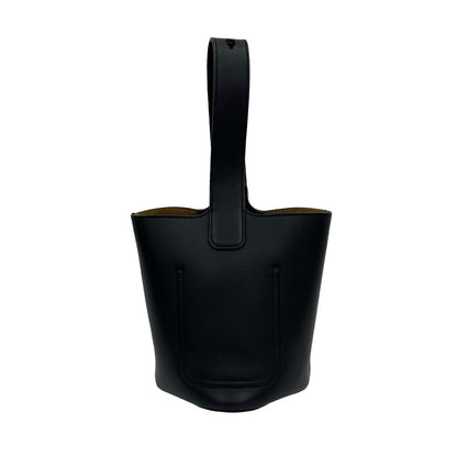 LOEWE – Pebble Bucket Mini – Anagram Logo Metal – Jonathan Anderson – 2022 – 100% Authentic Pre-Owned SA Rank            ✨Near-mint✨