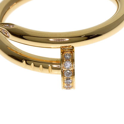 CARTIER Juste un Clou Classic Diamond Ring 18K Yellow Gold 100% Authentic Pre-Owned ✨ A Rank Excellent