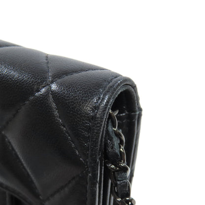 CHANEL – Bifold Wallet – Chain Wallet Matelassée– Karl Lagerfeld – 2017 – 100% Authentic Pre-Owned ✨Priced Right
