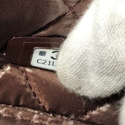 CHANEL – Pouch – CC COCO Mark Logo Matelassée– Karl Lagerfeld Era – Approx. 2018–2019 – 100% Authentic Pre-Owned                      SA Rank ✨ Excellent