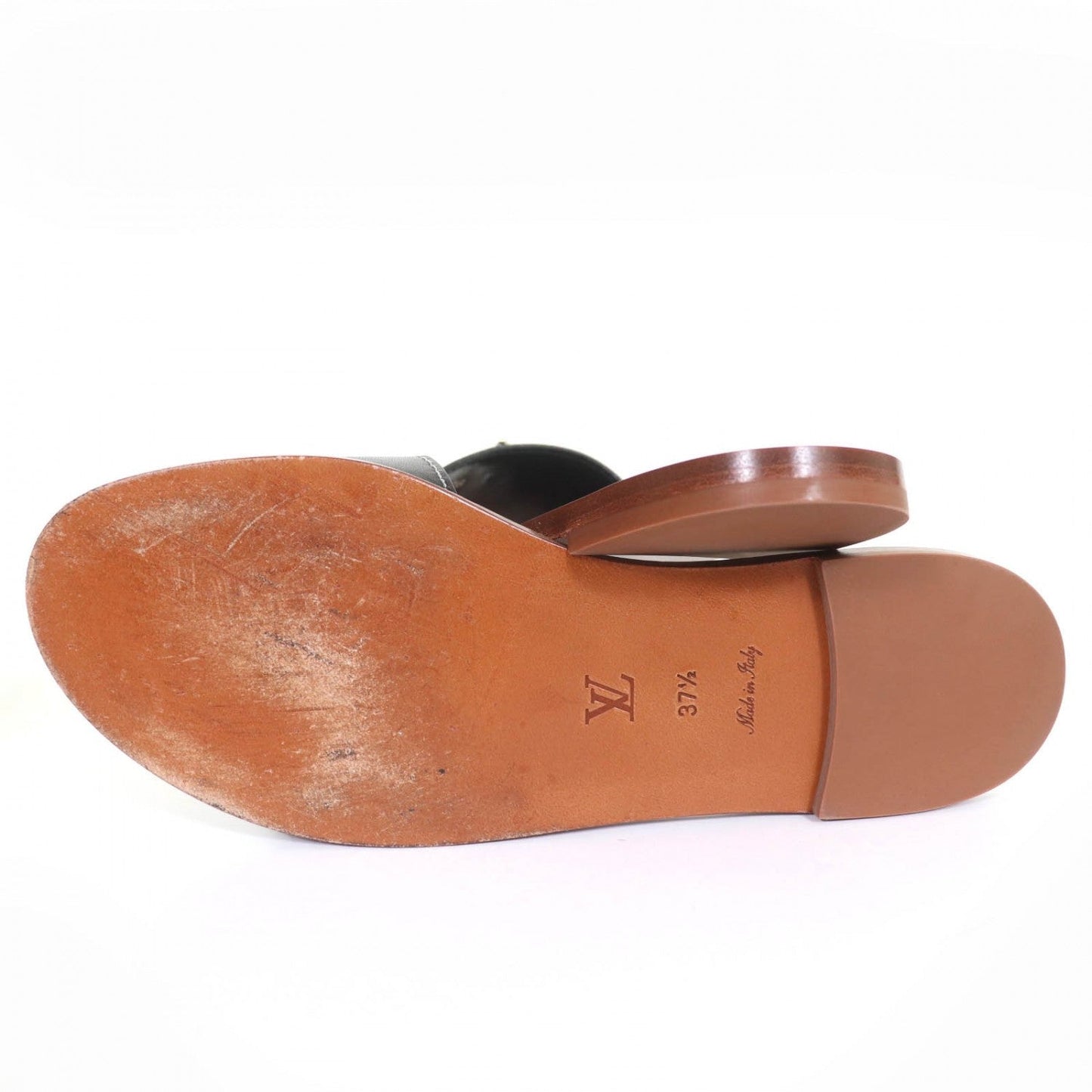 LOUIS VUITTON – Lockit Line Sandals  Nicolas Ghesquière – 2016 – 100% Authentic Pre-Owned A Rank✨Excellent Condition