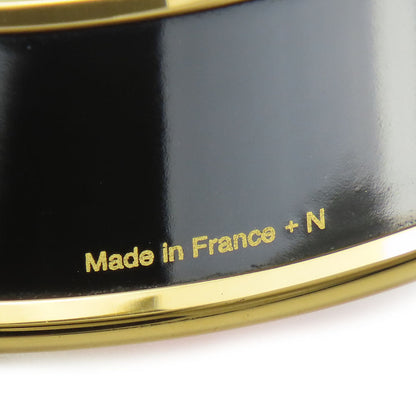 HERMÈS GM Bangle Orange Cloisonné enamel on metal 100% Authentic Pre-Owned ✨ Excellent condition