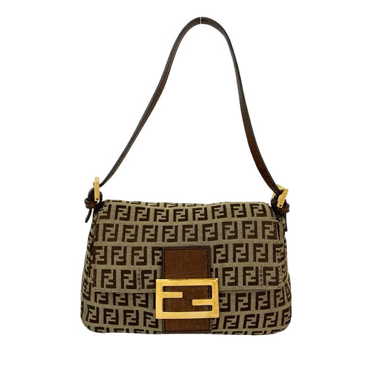 FENDI Mamma Bucket Zucchino FF Pattern by Silvia Venturini Fendi Early 2000s 100% Authentic      Pre-Owned ✨