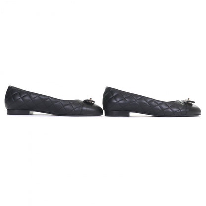 CHANEL Ballerinas Black Leather – Size 36 – Fall/Winter 2024 (Boutique) collection from CHANEL. – 100% Authentic Pre-Owned Fall/Winter 2024 S Rank ✨Like New✨