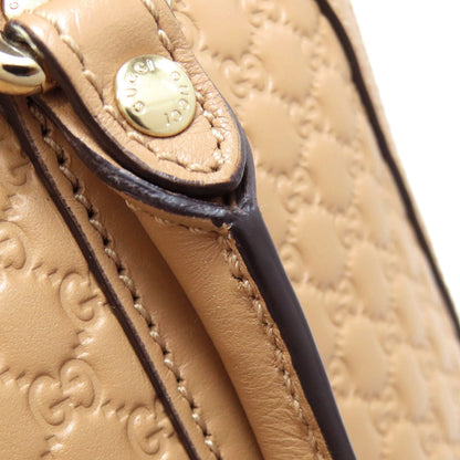 GUCCI GG Signature Microssima 2-Way  Detachable shoulder strap Italy 100% Authentic Pre-Owned AB+ Rank ✨Very Good ✨