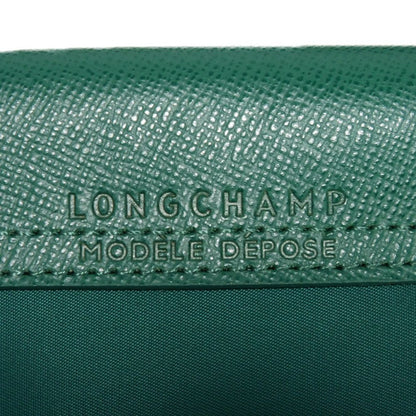 LONGCHAMP – Le Pliage Energy L Top Handle – Recycled Canvas Emerald – 100% Authentic ✨Very Good Pre-Owned Condition