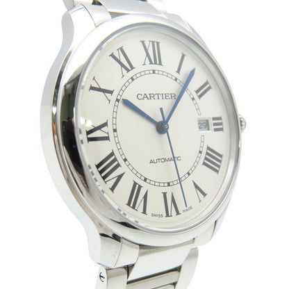 Cartier Ronde Must  Silver Dial Mechanical Automatic Switzerland 100% Authentic Pre-Owned ✨