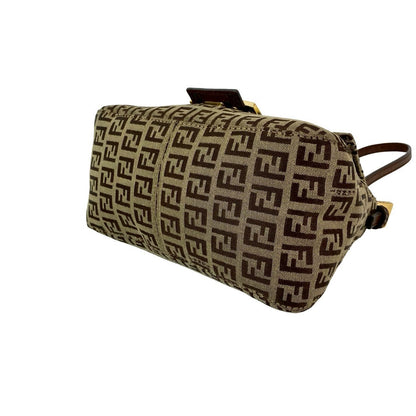 FENDI Mamma Bucket Zucchino FF Pattern by Silvia Venturini Fendi Early 2000s 100% Authentic      Pre-Owned ✨