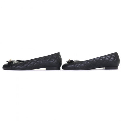 CHANEL Ballerinas Black Leather – Size 36 – Fall/Winter 2024 (Boutique) collection from CHANEL. – 100% Authentic Pre-Owned Fall/Winter 2024 S Rank ✨Like New✨