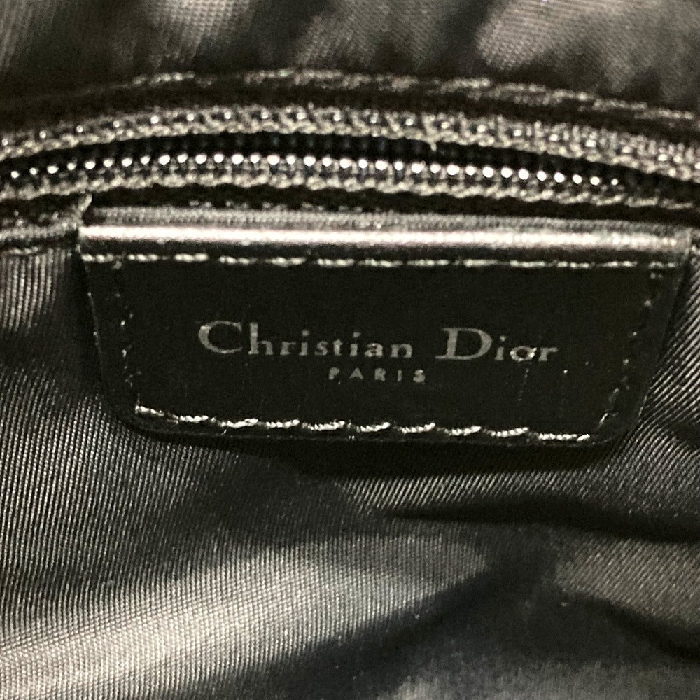 Christian Dior                                                       Trotter Oblique Saddle Bag                               Gray × black