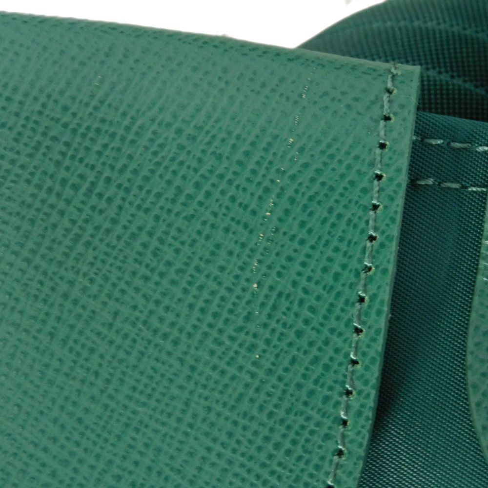 LONGCHAMP – Le Pliage Energy L Top Handle – Recycled Canvas Emerald – 100% Authentic ✨Very Good Pre-Owned Condition