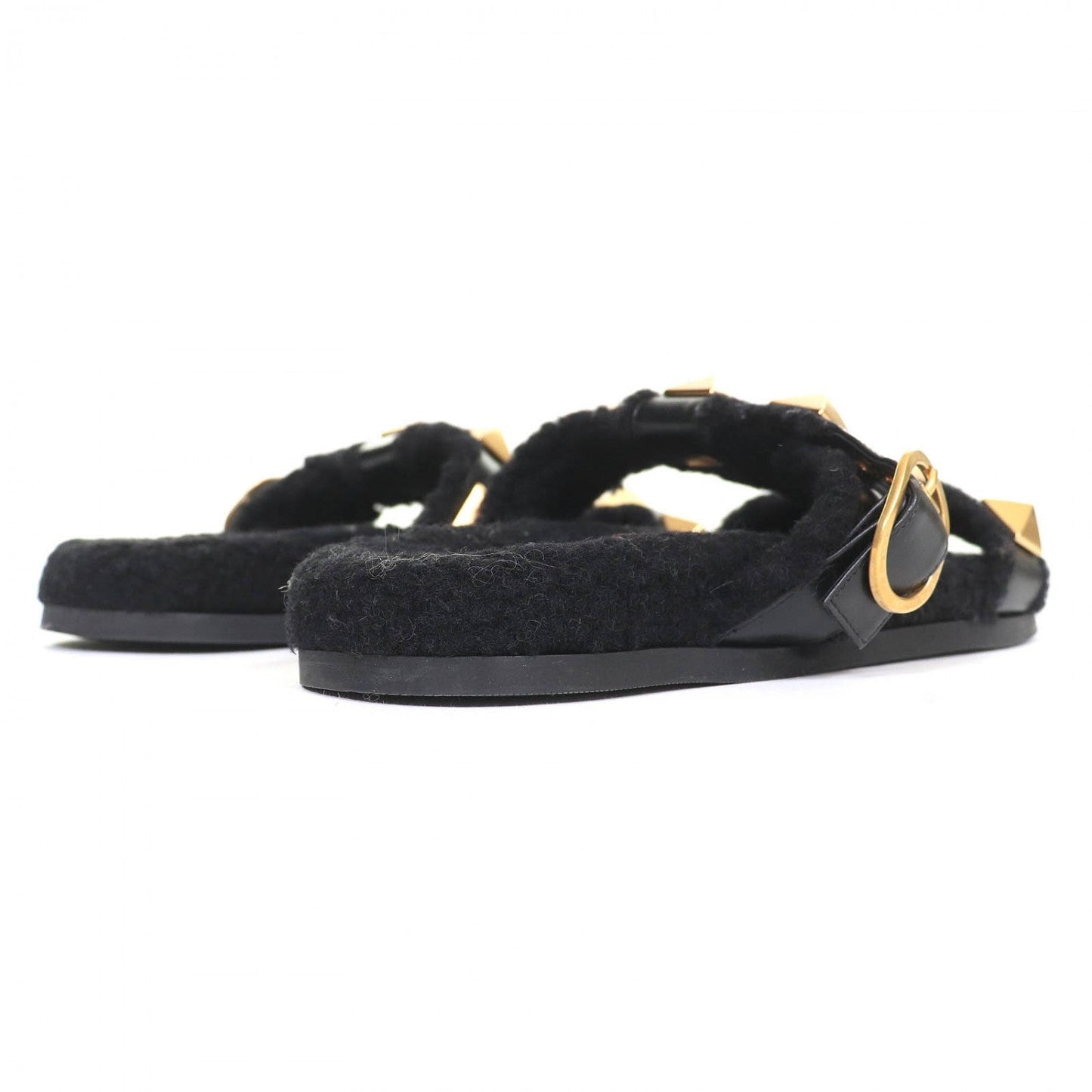 VALENTINO GARAVANI – Sandals – Leather Black – Pierpaolo Piccioli – 2021 – Size 39 – 100% Authentic SA Rank ✨ Excellent Pre-Owned